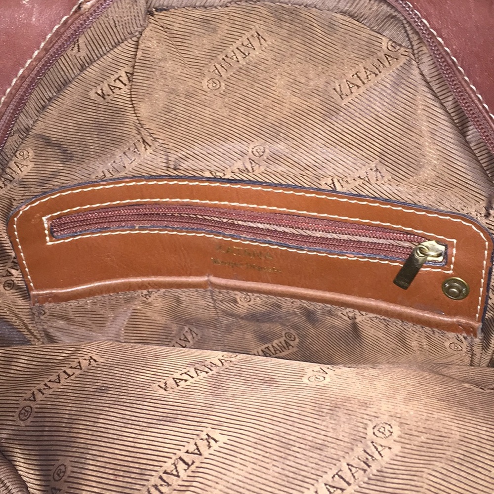 Leather backpack - Picture 5 of 8